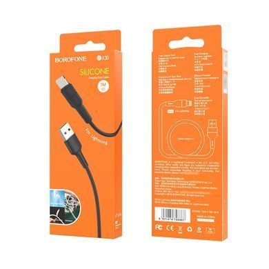 Кабель Borofone BX30 Type-A - Lightning 1м 2.4A чорний 30025 фото