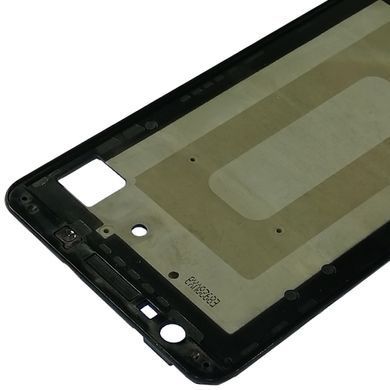 Рамка дисплея для Samsung A750F Galaxy A7 2018 чорна 20407 фото