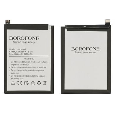 Аккумулятор Borofone WT-S-W1 для Samsung A045 Galaxy A04 2022, A042 Galaxy A04E 2022 4900mAh 33323 фото