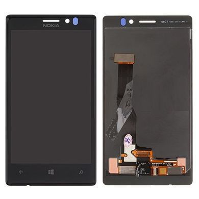 Дисплей для Nokia Lumia 925 черный 01475 фото