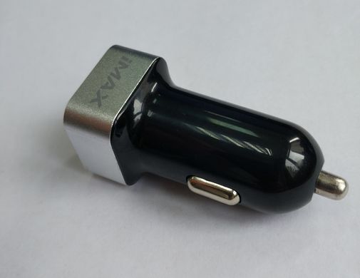 Автомобильное зарядное устройство iMAX Car Charger 2 usb (2,4 A) (IM-CA0786) черный 07048 фото