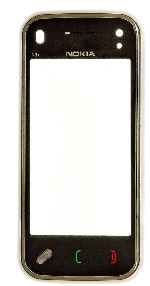 Сенсор (тачскрин) Nokia N97 Mini и рамкой черный 01682 фото