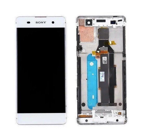 Дисплей Sony E2303 E2306 E2312 E2333 E2353 E2363 Xperia M4 Aqua и рамкой белый Оригинал Китай 22246 фото