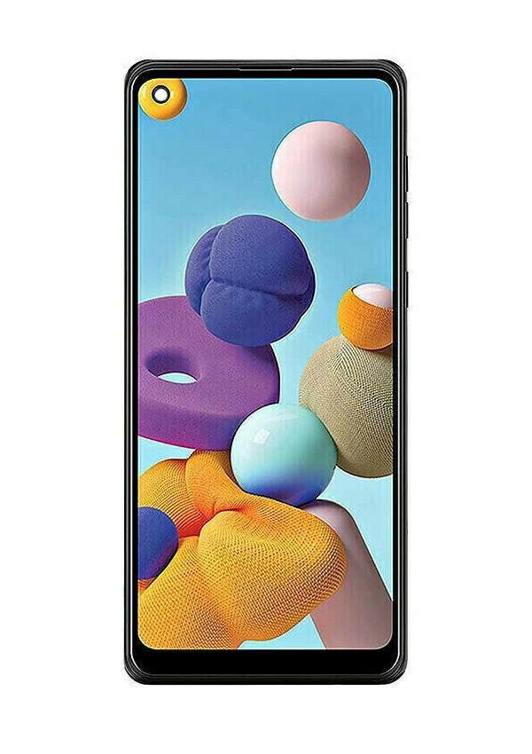 Дисплей для Samsung A215F Galaxy A21 с рамкой черный OLED 27444 фото