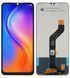 Дисплей для Tecno Pop 6 Pro (BE8) черный 28008 фото