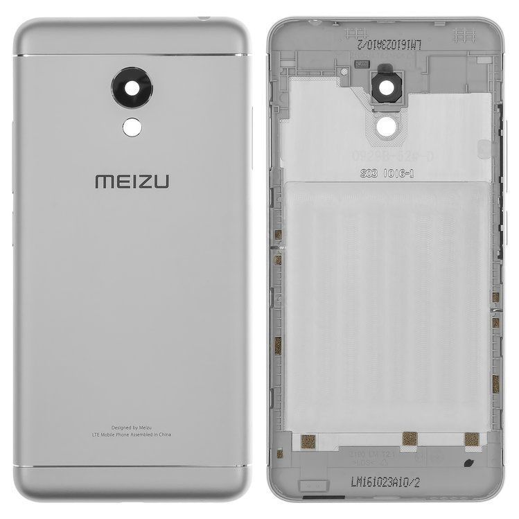 Задняя крышка для Meizu M3s серебристая 06807 фото
