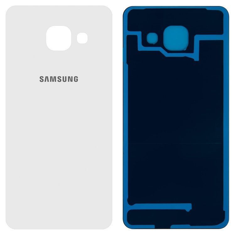 Задняя крышка для Samsung A310 Galaxy A3 (2016), A310F, A310M, A310N белая 05622 фото