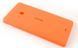 Задняя кришка для Microsoft (Nokia) Lumia 540 Dual Sim (RM-1141) оранжевая 06361 фото