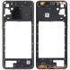 Рамка корпусу Samsung A055 Galaxy A05 чорна 33123 фото