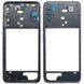 Рамка корпусу Motorola XT2137 Moto G50 сіра, Steel Gray зі склом камери 33573 фото