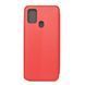 Чехол-книжка Premium Case под кожу Oppo A53 (2020) красный 21861 фото 2