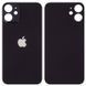 Задня кришка для Apple iPhone 12 Mini, чорна, Оригінал Китай, з великим отвором для камери 24353 фото