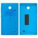 Задняя кришка для Nokia X Dual Sim (RM-980) голубая Оригинал Китай 08672 фото