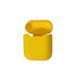 Чехол для наушников AirPods с карабином Premium Yellow 26976 фото 1