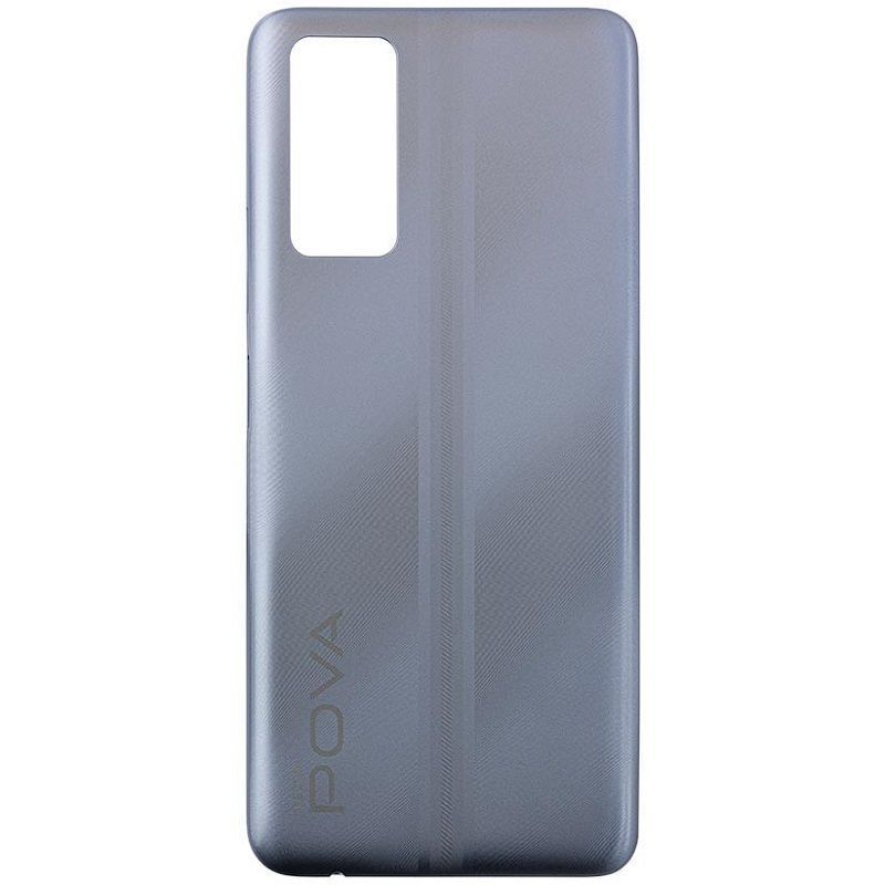 Задняя крышка для Tecno Pova 2 LE7n серебристая, Polar Silver 32774 фото