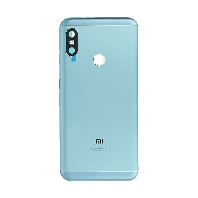 Задняя крышка для Xiaomi Mi A2 Lite, Redmi 6 Pro синяя 12910 фото