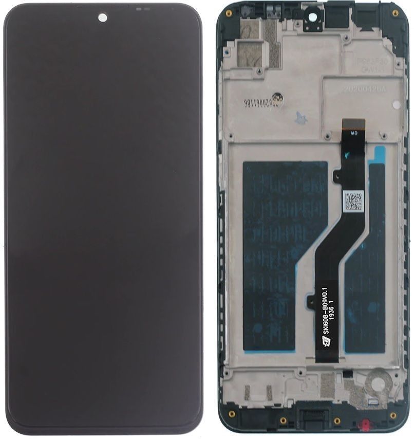 Дисплей для ZTE Blade A5 2020 (SKI608-B09 V0.1) с рамкой черный Оригинал Китай 25265 фото