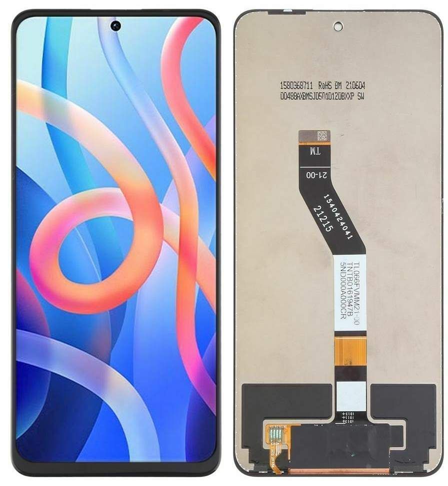 Дисплей для Xiaomi Redmi Note 11 5G, Redmi Note 11T 5G, Redmi Note 11S 5G, Poco M4 Pro 5G черный IPS 26480 фото