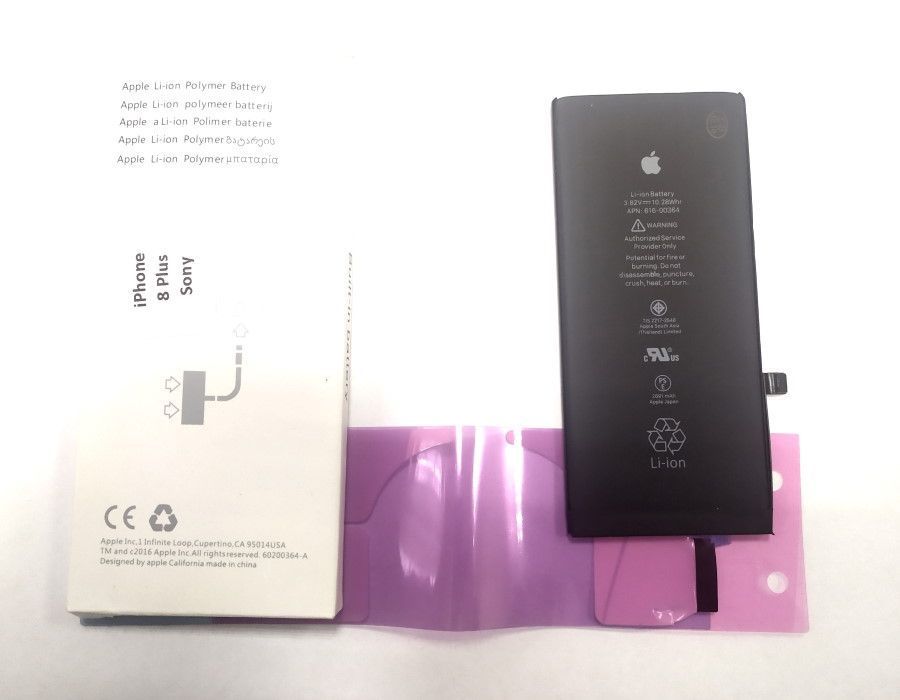 Акумулятор Apple iPhone 8 Plus (2691mAh) Оригінал Sony 15951 фото