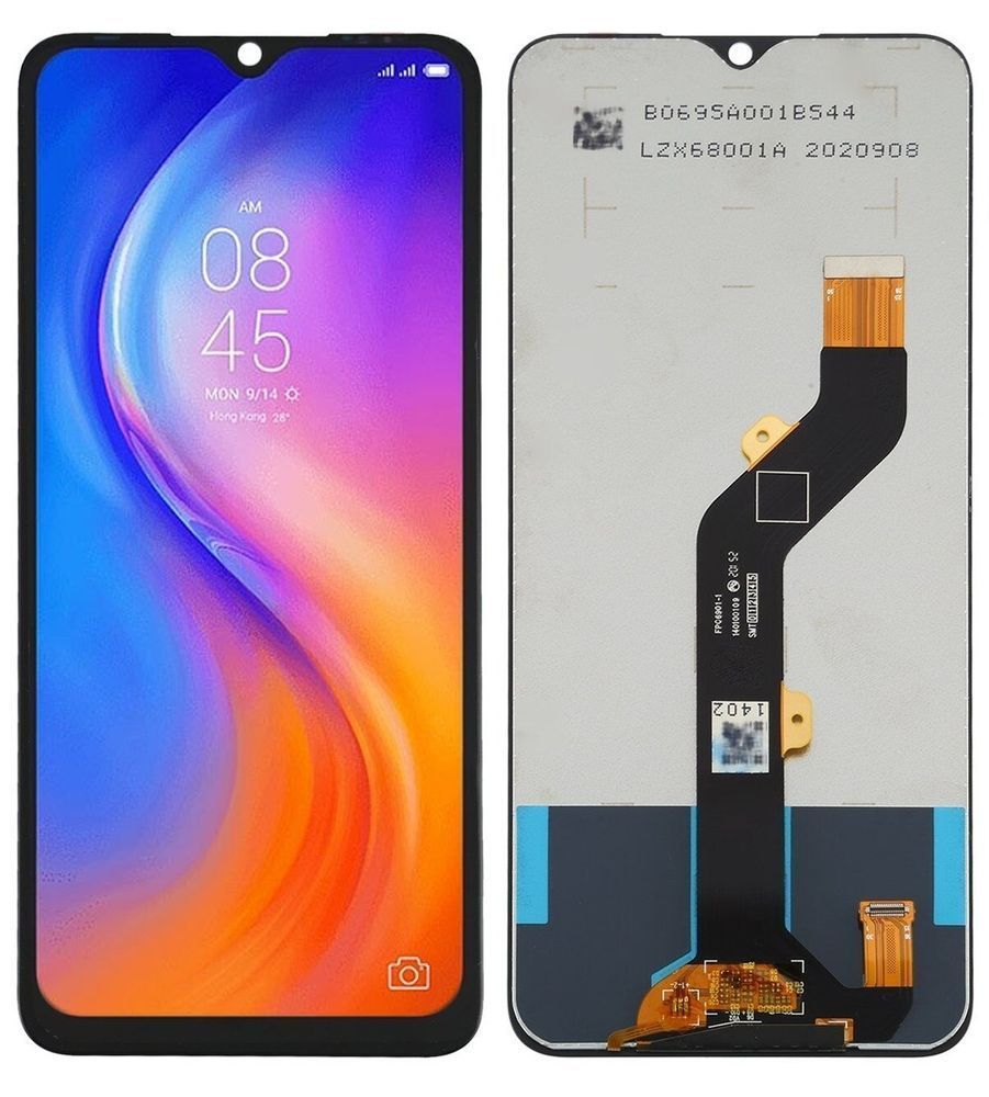 Дисплей для Tecno Pop 6 Pro (BE8) черный 28008 фото
