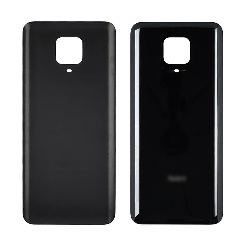 Задняя крышка для Xiaomi Redmi Note 9 Pro 64Mp, Redmi Note 9S черная 12235 фото