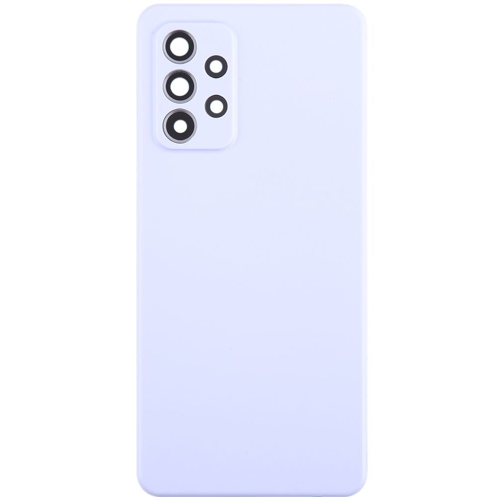 Задняя крышка для Samsung A525F Galaxy A52, A526, A528 фиолетовая, Awesome Violet, Оригинал Китай, со стеклом камеры 24233 фото