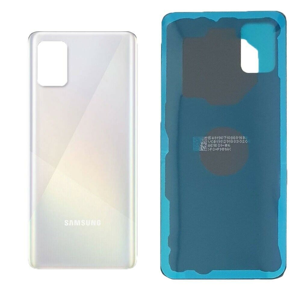 Задняя крышка для Samsung A715F Galaxy A71 белая, Оригинал Китай 18870 фото