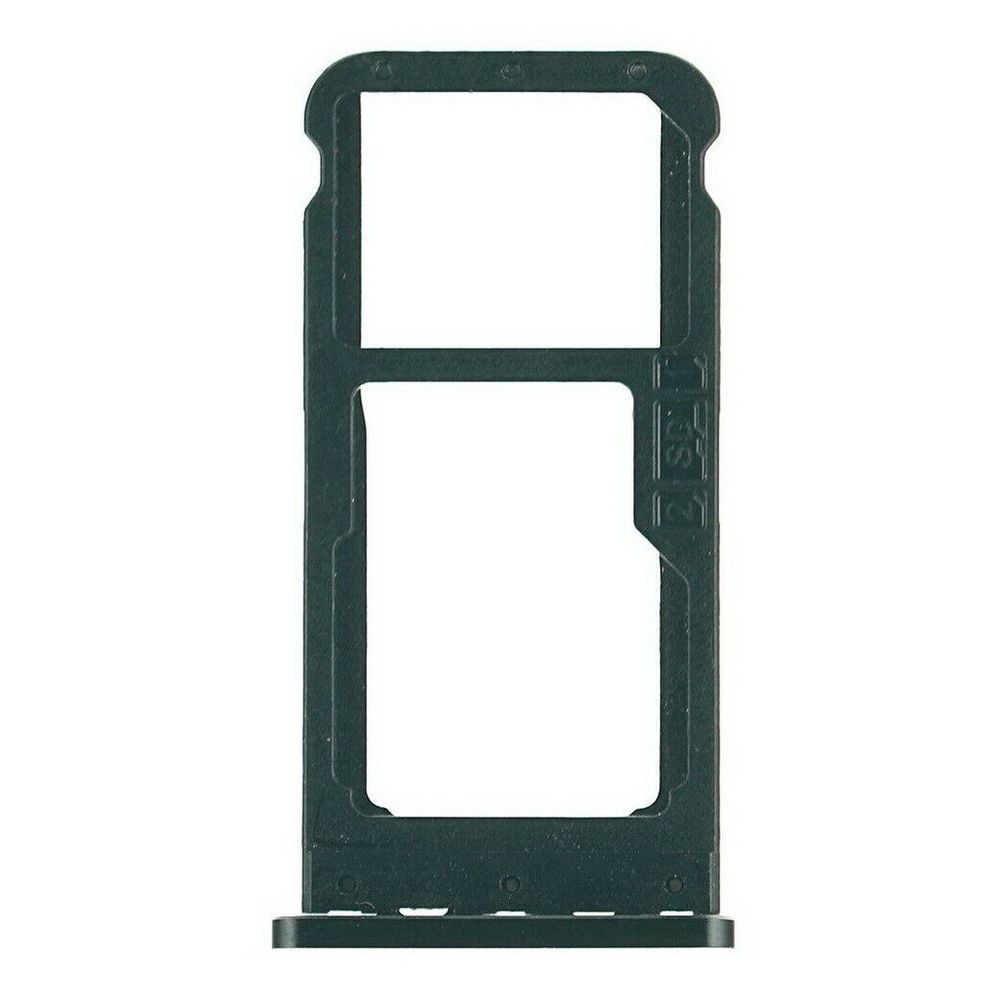 Держатель Sim-карты и карты памяти Nokia 6.1 Dual Sim черный, на две Sim-карты 18520 фото