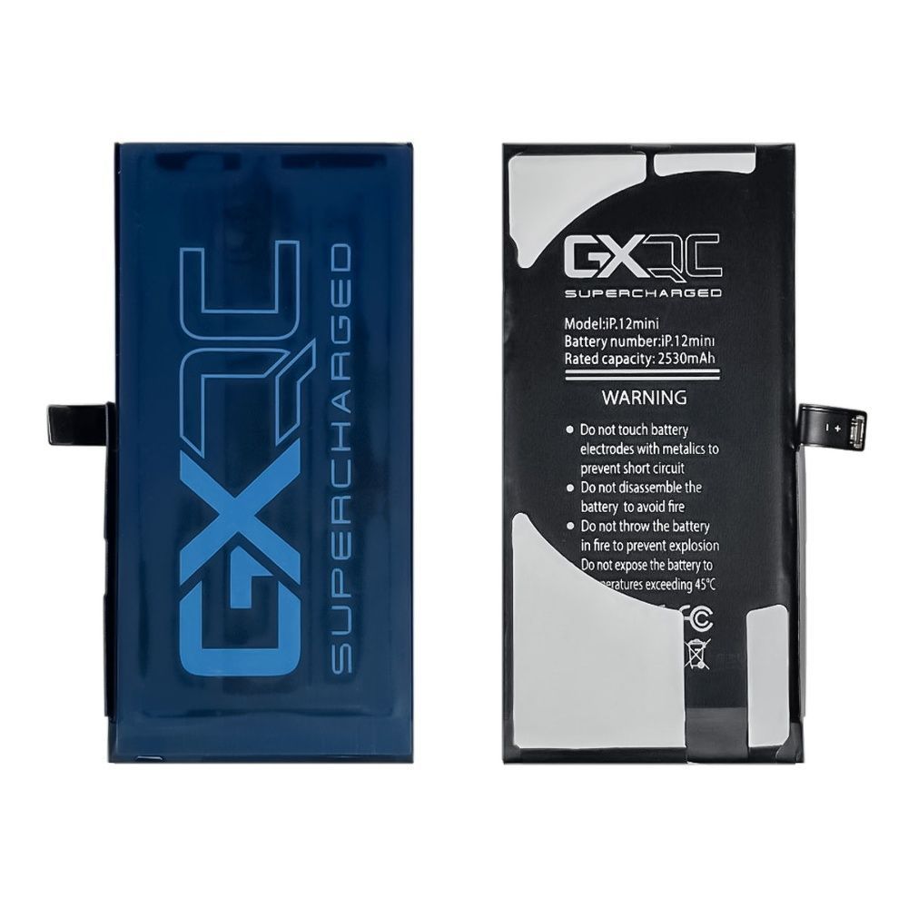 Акумулятор GXQC Supercharged для Apple iPhone 12 mini посилений 2530 mAh 33040 фото