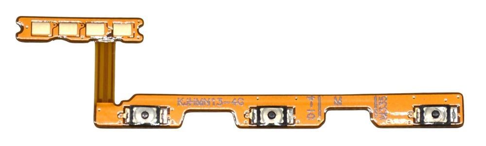 Шлейф для Xiaomi Poco M7 Pro 5G з кнопками ввімкнення та регулювання гучності 31221 фото
