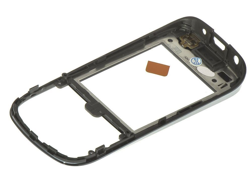 Сенсор (тачскрин) Nokia Asha 202, Asha 203 и рамкой (серебристой) черный 01553 фото