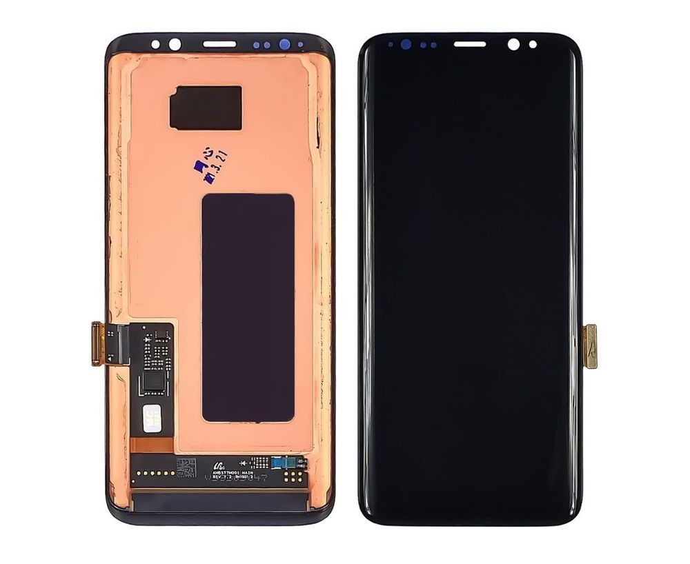 Дисплей для Samsung G950 Galaxy S8 черный Оригинал Китай (переклеенное стекло) 26302 фото
