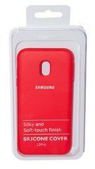 Чехол силиконовый Soft Case Samsung J330 J3 (2017) красный 14346 фото