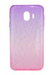 Чехол силиконовый 3D капли Samsung J400 J4 (2018) фиолетовый 19081 фото