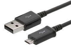 Кабель Samsung ECB-DU4AWE USB - micro USB (100 см) черный 06517 фото