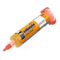 Флюс-паста Mechanic UV10 10 гр у шприці (без вмісту галогенів) 32384 фото