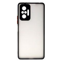Чехол Shadow Matte Case Xiaomi Redmi Note 10 Pro черный 23829 фото