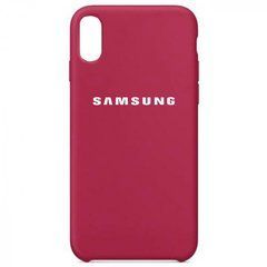 Чехол силиконовый Silicone Case для Samsung A105F A10 (2019) Raspberry Red 18594 фото