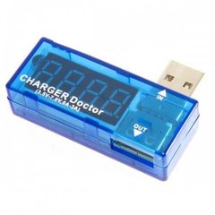 USB тестер "Charger Doctor" (вольтметр 3.5-7v/амперметр 0-3a) 10950 фото