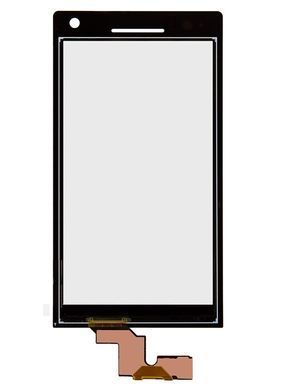 Сенсор (тачскрин) Sony LT26i Xperia S, LT26ii Xperia SL черный 00592 фото