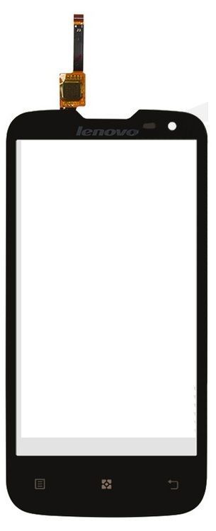 Сенсор (тачскрин) Lenovo A830 черный 00749 фото