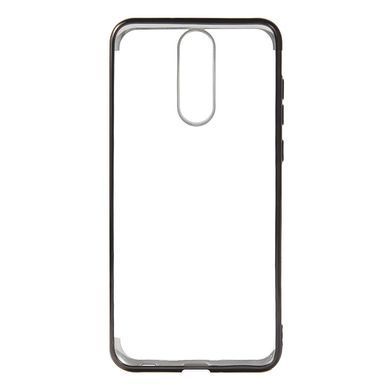 Чехол силиконовый Florence Electroplating для Huawei Mate 10 Lite прозрачный, черный 14394 фото