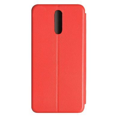Чехол-книжка Premium Case под кожу Ulefone Note 8,Note 8P красный 19402 фото