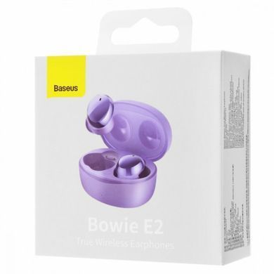 Беспроводные Bluetooth наушники Baseus Bowie E2 Purple 26690 фото