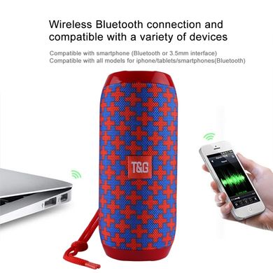 Портативная Bluetooth колонка T&G TG-117 10369 фото