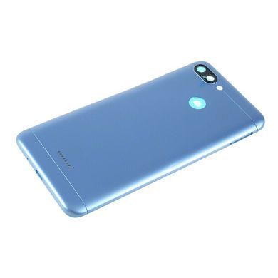 Задня кришка для Xiaomi Redmi 6 на 2 Sim карти, синя 13384 фото