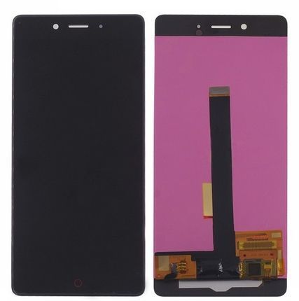 Дисплей для ZTE Nubia Z11 чорний 11361 фото