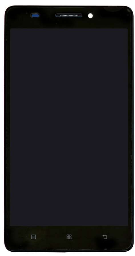 Дисплей для Lenovo A7000 и рамкой черный 04659 фото