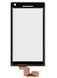 Сенсор (тачскрин) Sony LT26i Xperia S, LT26ii Xperia SL черный 00592 фото 2