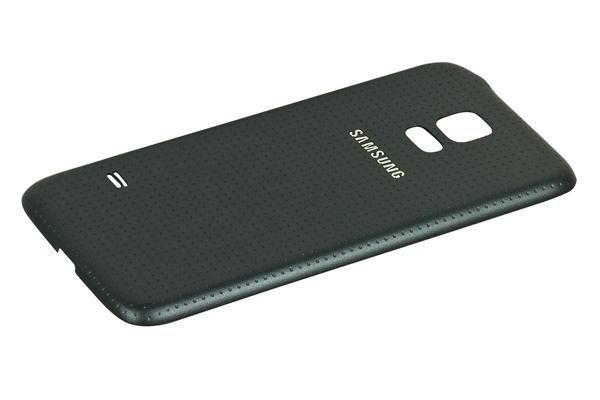Задняя крышка для Samsung G800H Galaxy S5 mini серая, Charcoal Black 08373 фото